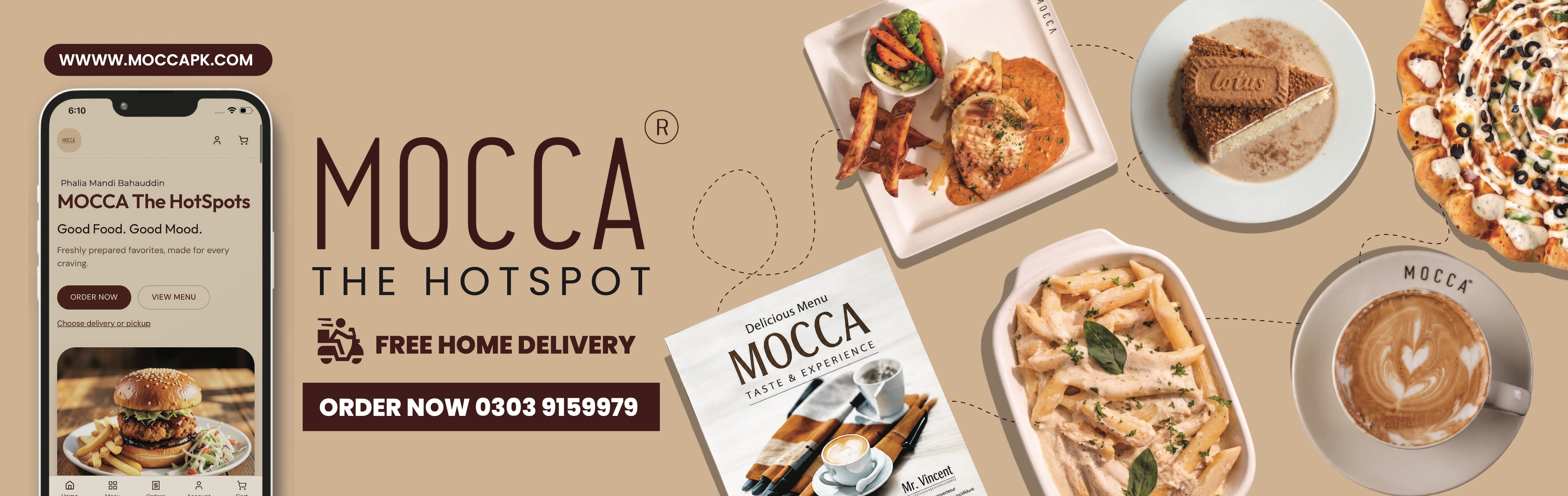 MOCCA THE HOTSPOT Golden Gate City Phalia - Online Ordering